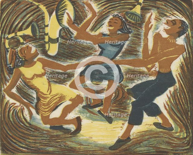 Dancing, ca.1935 - 1943. Creator: Rudley.