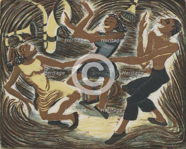 Dancing, ca.1935 - 1943. Creator: Rudley.