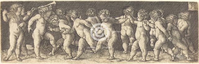 Dancing Children, 1535. Creator: Heinrich Aldegrever.