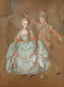 Dancing Children, late 1760s. Creator: Lorens Pasch the Younger