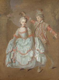 Dancing Children, late 1760s. Creator: Lorens Pasch the Younger