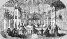 Dancing Dervishes of Constantinople 1854. Creator: Unknown