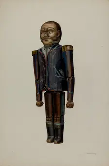 Dancing Doll, c. 1940. Creator: Mina Lowry