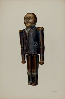 Dancing Doll, c. 1940. Creator: Mina Lowry