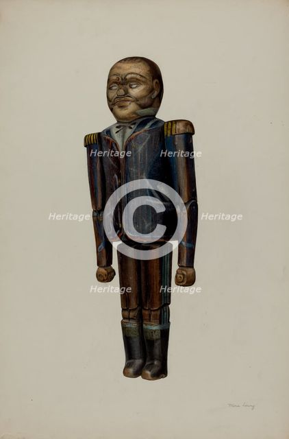 Dancing Doll, c. 1940. Creator: Mina Lowry.
