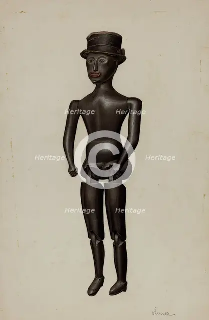 Dancing Doll, c. 1940. Creator: Selma Sandler.