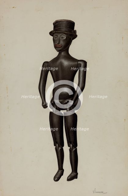 Dancing Doll, c. 1940. Creator: Selma Sandler.