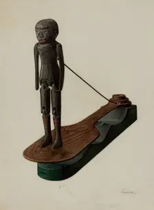 Dancing Doll, c. 1940. Creator: Selma Sandler