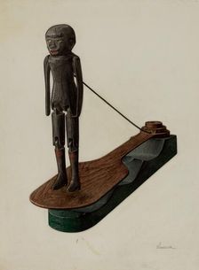 Dancing Doll, c. 1940. Creator: Selma Sandler