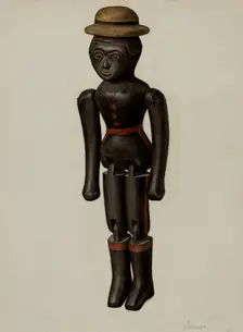 Dancing Doll, c. 1940. Creator: Selma Sandler