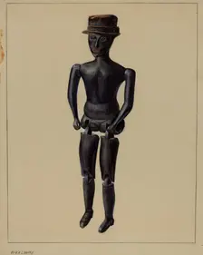 Dancing Doll, c. 1937. Creator: Mina Lowry