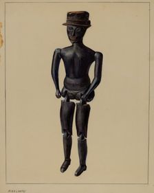 Dancing Doll, c. 1937. Creator: Mina Lowry