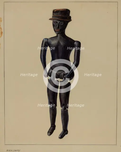 Dancing Doll, c. 1937. Creator: Mina Lowry.
