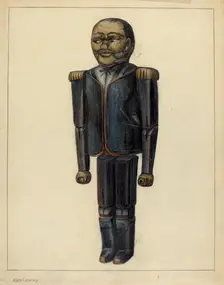 Dancing Doll, c. 1939. Creator: Mina Lowry