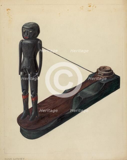 Dancing Doll, c. 1939. Creator: Mina Lowry.