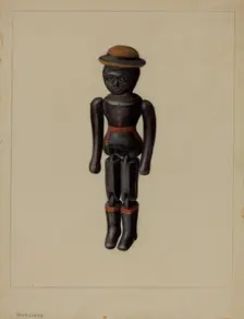Dancing Doll, c. 1939. Creator: Mina Lowry