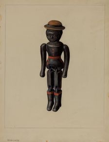 Dancing Doll, c. 1939. Creator: Mina Lowry