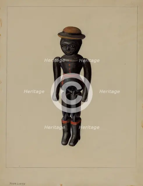 Dancing Doll, c. 1939. Creator: Mina Lowry.