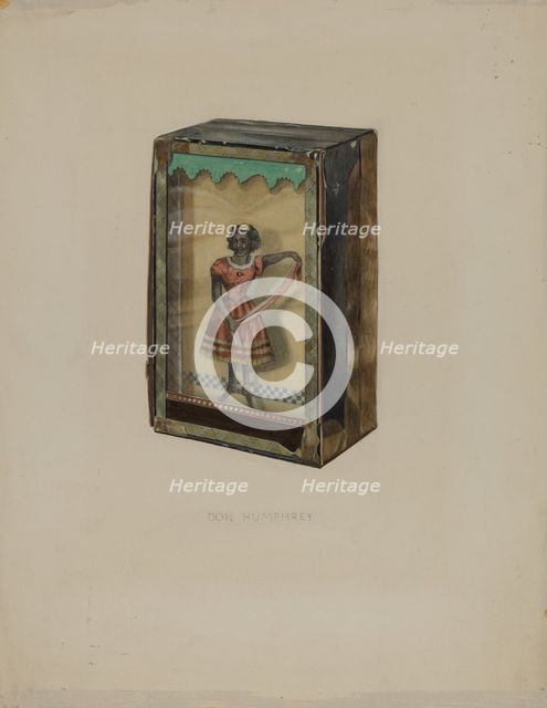 Dancing Doll in a Box, 1935/1942. Creator: Donald Humphrey.