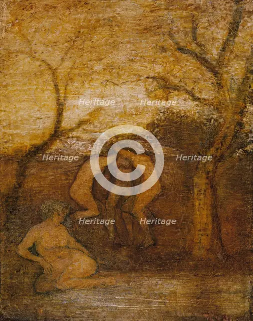 Dancing Dryads, by 1879. Creator: Albert Pinkham Ryder.