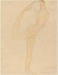 Dancing Figure, 1905. Creator: Auguste Rodin