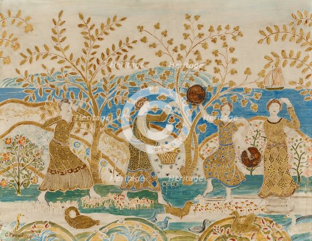 Dancing Figures. Creator: Maurice Brazil Prendergast.
