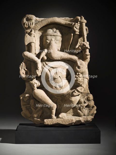 Dancing Ganesha, 11th century. Creator: Unknown.