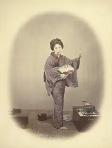 Dancing Girl, 1866-1867. Creator: Felice Beato