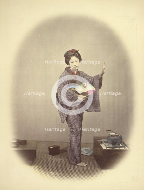 Dancing Girl, 1866-1867. Creator: Felice Beato.