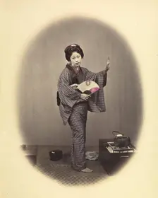 Dancing Girl, 1868. Creator: Felice Beato