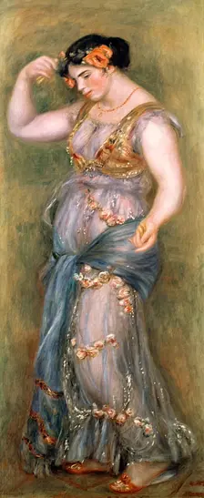 Dancing Girl with Castanets 1909. Artist: Pierre-Auguste Renoir