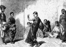 Dancing Girls of Bombay c1891. Creator: James Grant