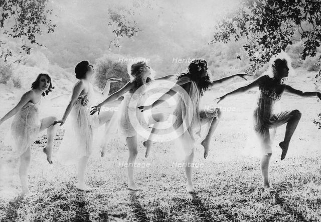 'Dancing Nymphs', 20th century. Creator: Unknown.