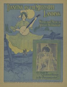 Dancing on the Mississippi landing 1901. Creator: Henry Brevoort Eddy