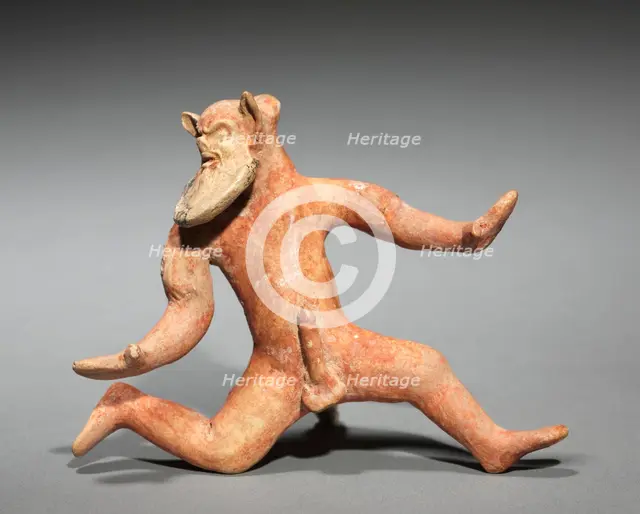 Dancing Satyr, 500-475 BC. Creator: Unknown.