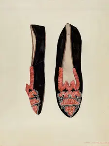 Dancing Slipper, 1935/1942. Creator: Ann Gene Buckley