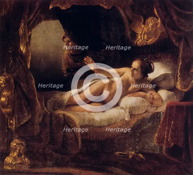 'Danae', 1636. Artist: Rembrandt Harmensz van Rijn    