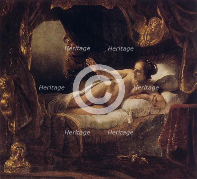 'Danae', 1636. Artist: Rembrandt Harmensz van Rijn    