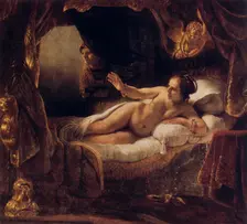 Danae 1636. Artist: Rembrandt Harmensz van Rijn