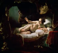 Danae 1636. Artist: Rembrandt Harmensz van Rijn