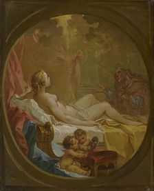 Danaë, 1723-1770. Creator: Francois Boucher
