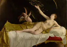 Danaë and the Shower of Gold, 1621-1623. Creator: Orazio Gentileschi