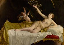 Danaë and the Shower of Gold, 1621-1623. Creator: Orazio Gentileschi