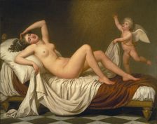 Danaë and the Shower of Gold, 1787. Creator: Adolf Ulric Wertmüller