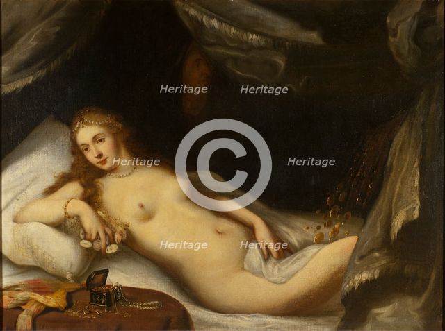 Danaë and the Shower of Gold, c16th century. Creator: Anon.