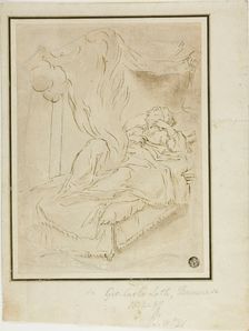 Danae and the Shower of Gold, n.d. Creator: Johann Carl Loth