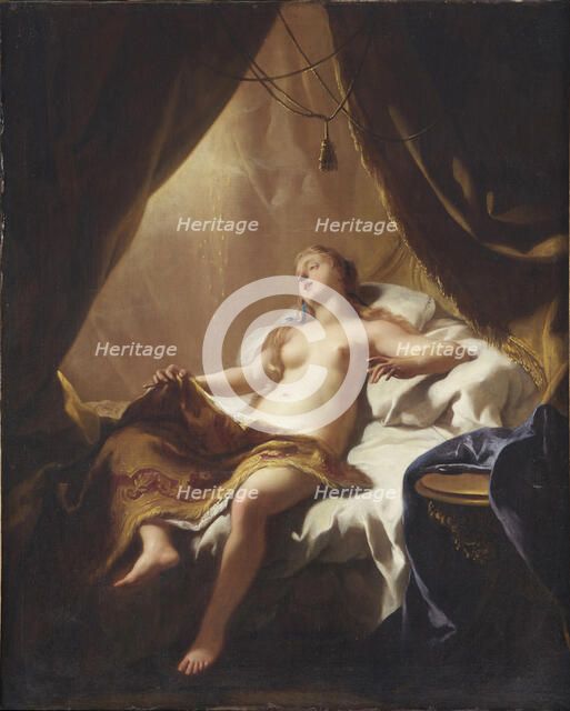 Danae. Artist: Troy, Jean-François de (1679-1752)