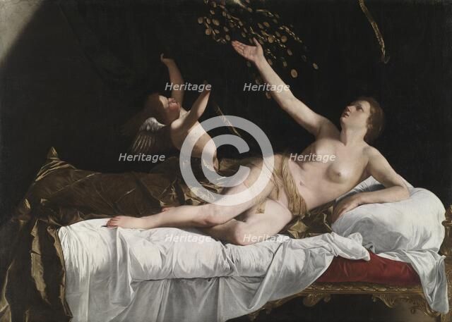 Danaë, c. 1623. Creator: Orazio Gentileschi (Italian, 1563-1639).