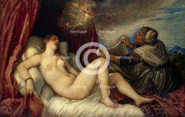'Danae', c1554.  Artist: Titian