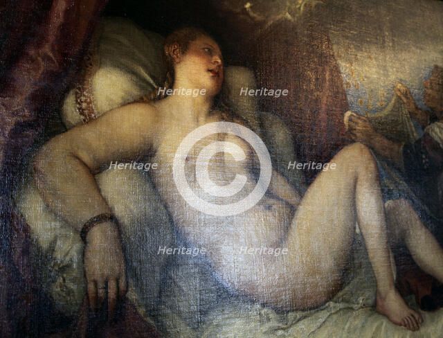 'Danae', c1554. Artist: Titian